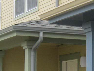 k-style gutters installed by kirkland gutter contractors